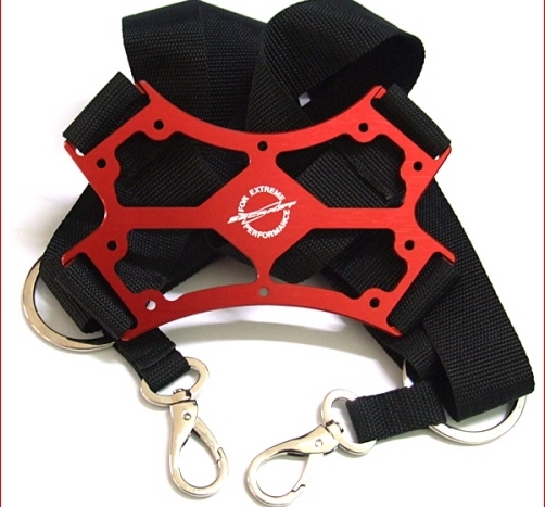 SECRAFT Neck strap_Double Red SECRAFT Neck strap_Double Red
